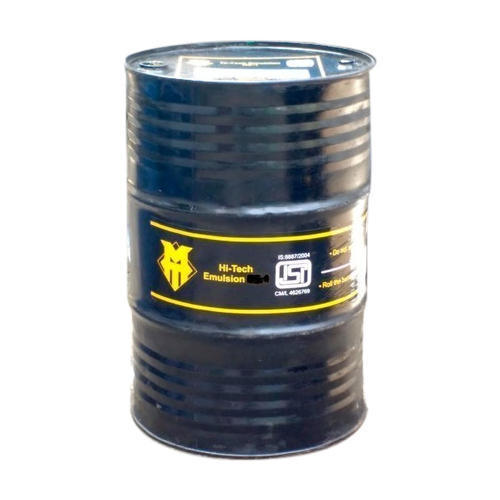 Bitumen emulsion supply in drums