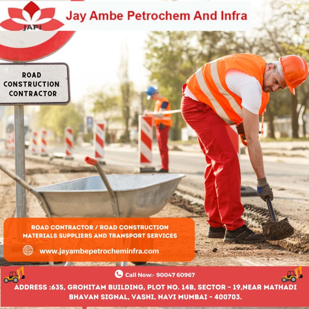 Road Construction Contractor in Navi Mumbai | Jay Ambe Petrochem And Infra