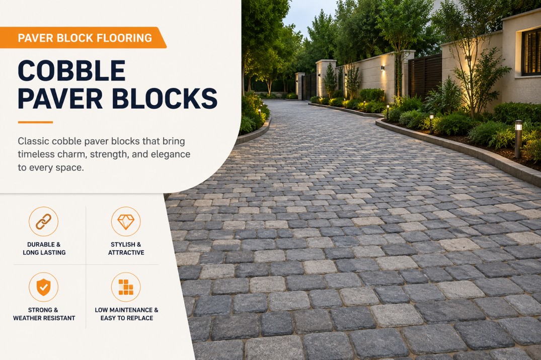 Cobble Paver Blocks