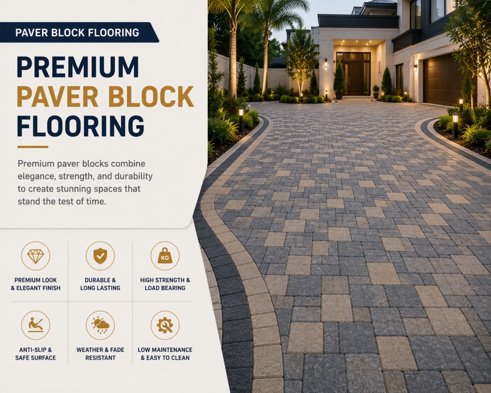 Premium Paver Block Flooring