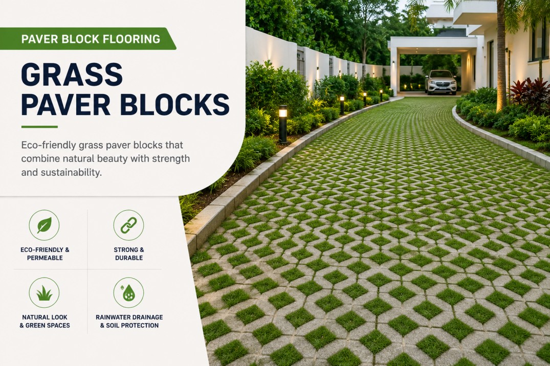 Grass Paver Blocks