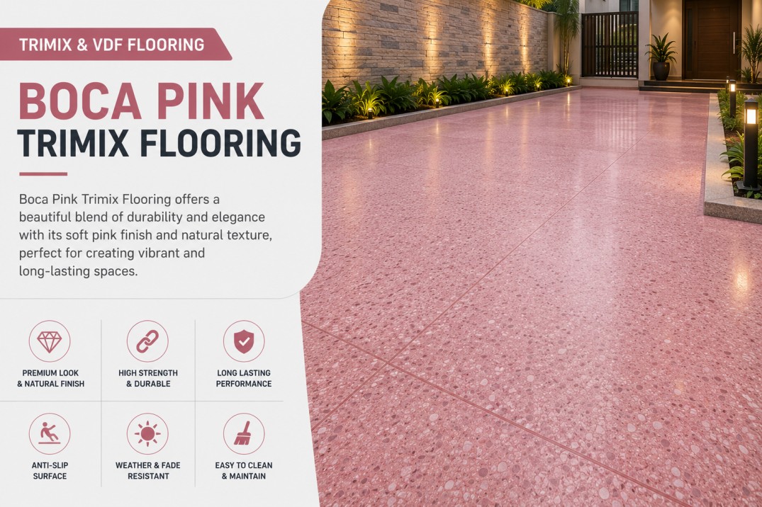 Boca Pink Trimix Flooring