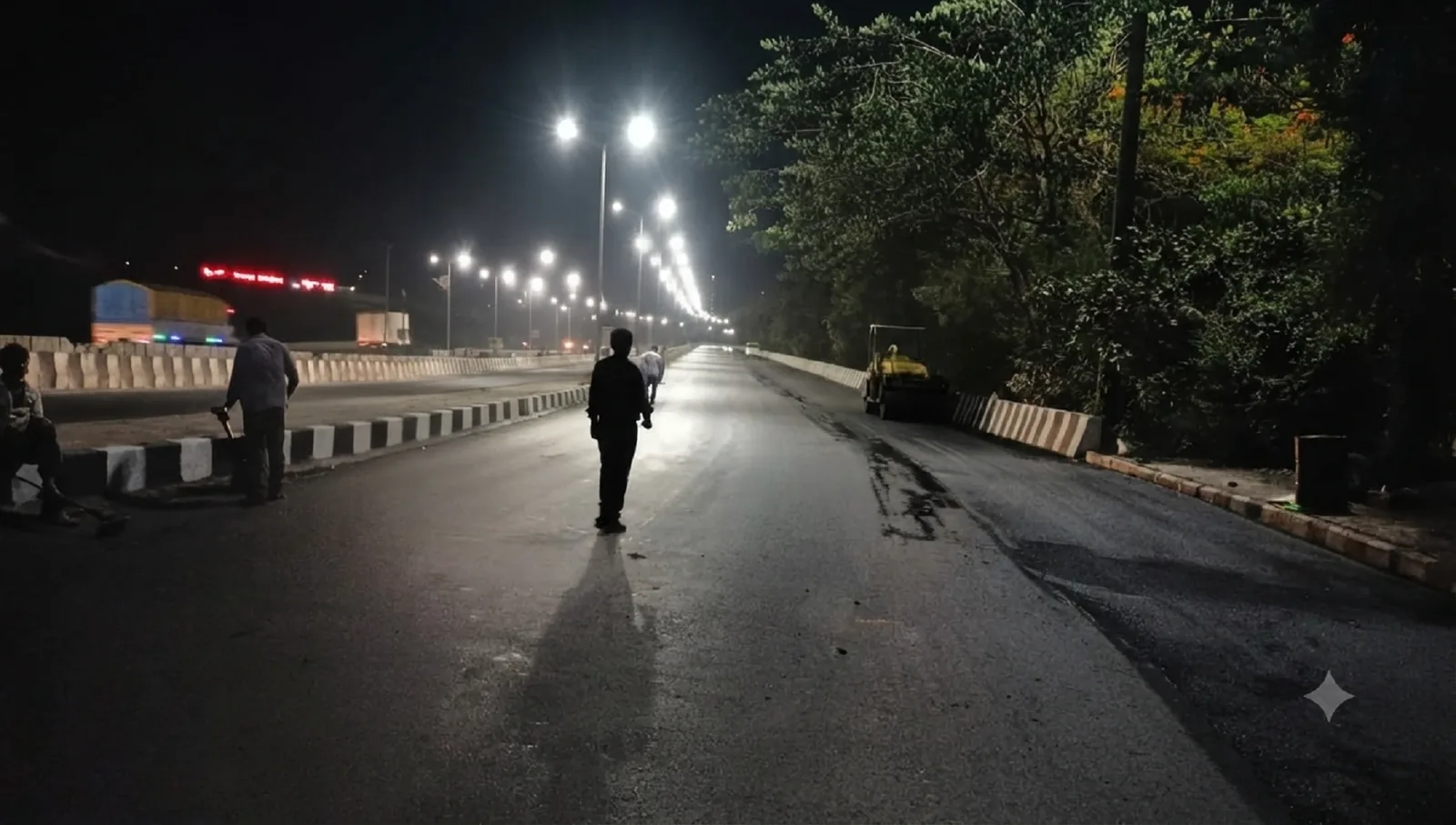 Belapur Flyover Bridge road and infrastructure work 3