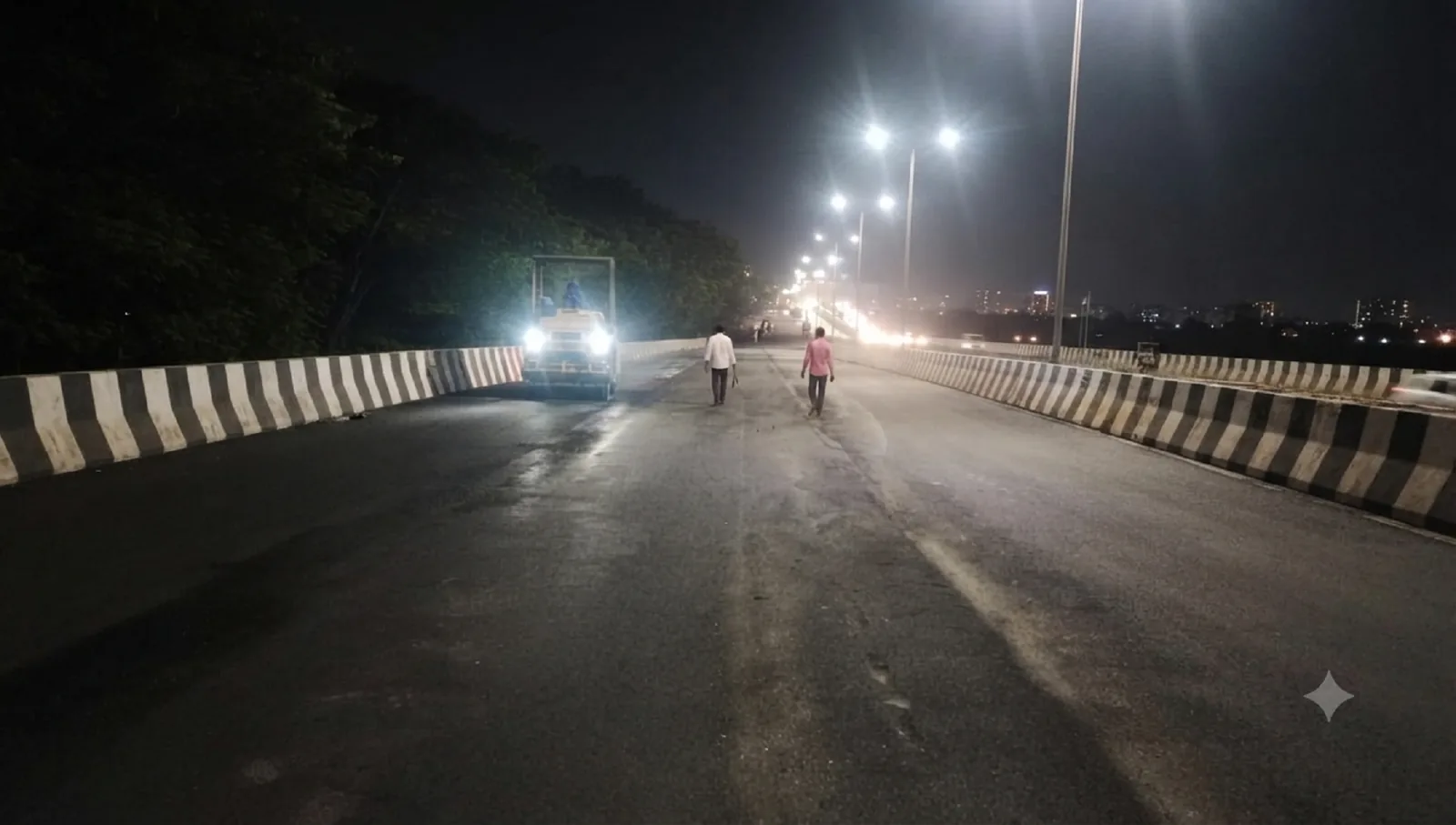 Belapur Flyover Bridge road and infrastructure work 4