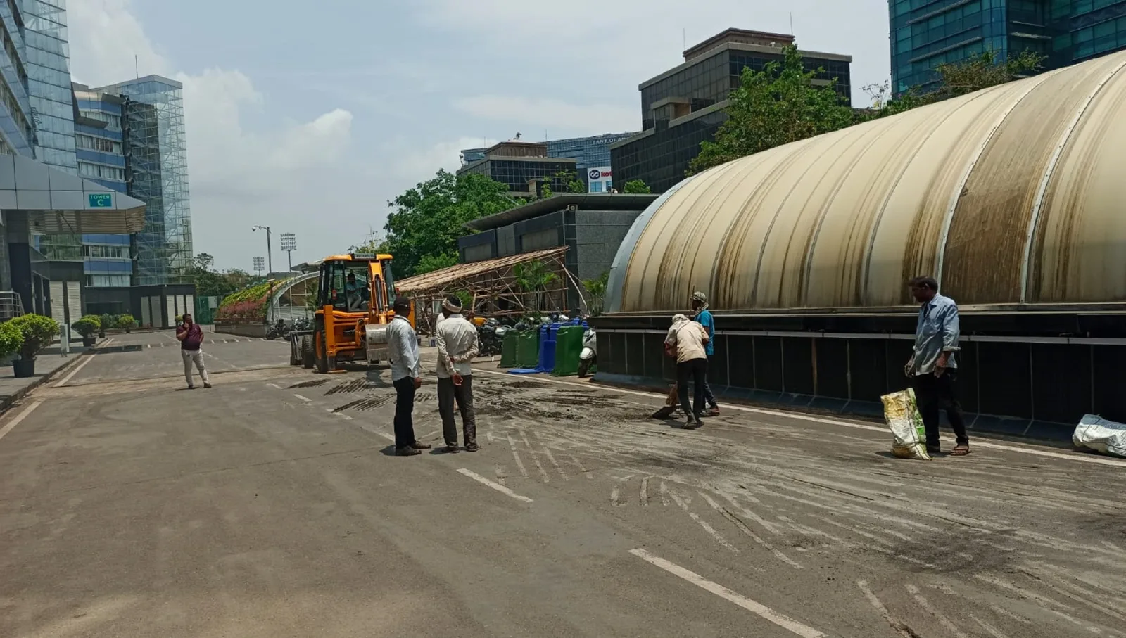 Bharat Diamond Bourse – BKC road and infrastructure work 2