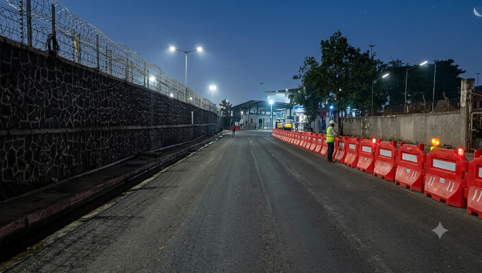 Mumbai Airport – Sahar road and infrastructure work 4