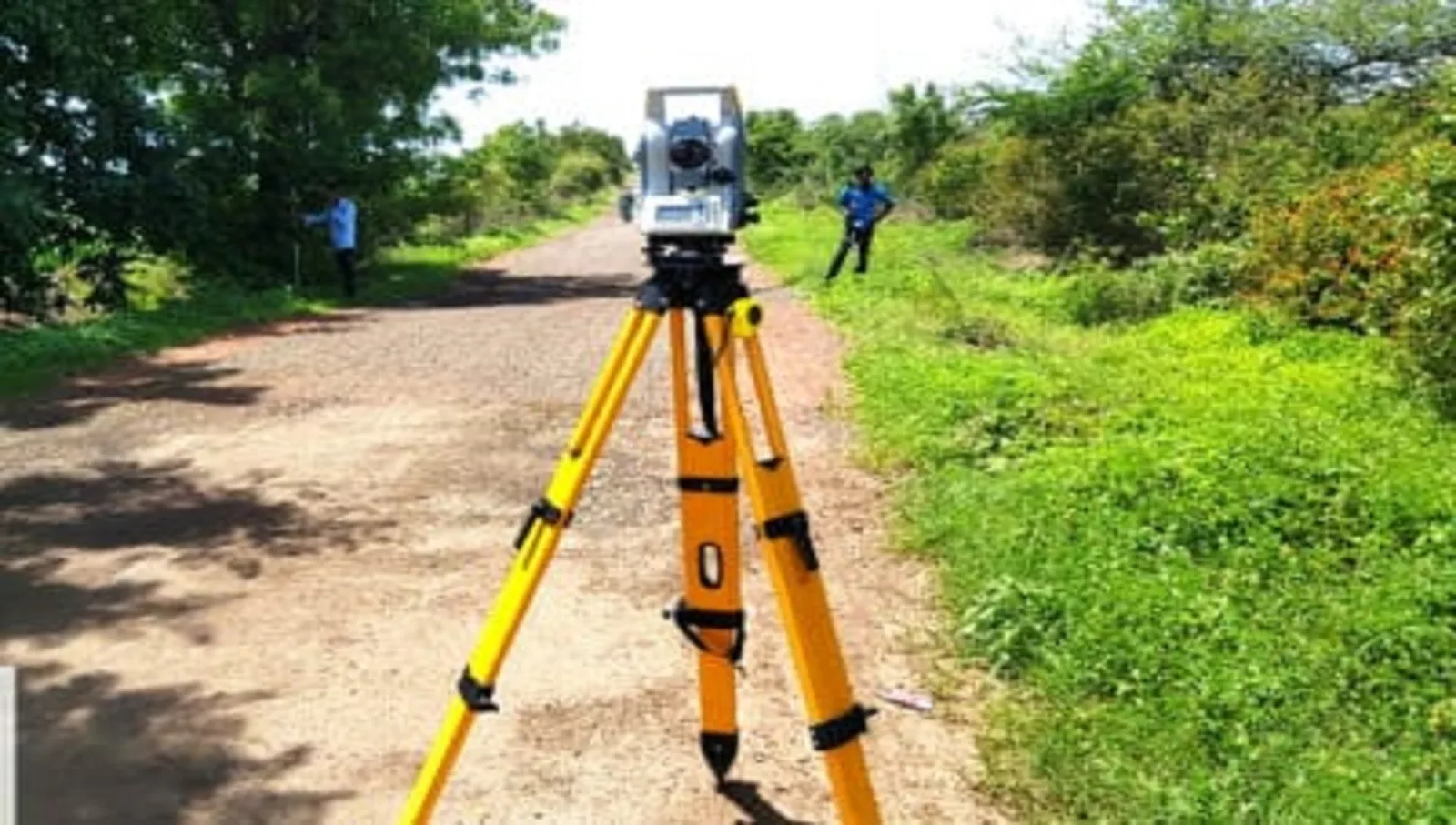 Process reference: road level measurement using a total station